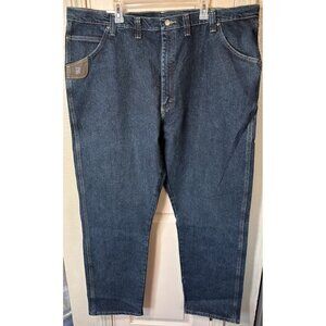 NWT Wrangler Riggs Workwear Mens 46X34 Relaxed Fit Denim Jeans